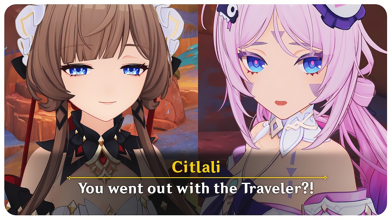 Citlali Thinks Sandrone Is Traveler's Side Chick (Sandrone Tea Party) Genshin Impact 6.7
