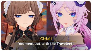 Citlali Thinks Sandrone Is Traveler's Side Chick (Sandrone Tea Party) Genshin Impact 6.7
