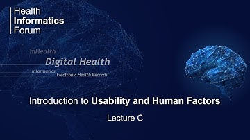Introduction to Usability and Human Factors, Lecture C