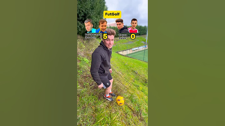 The best FootGolf in history
