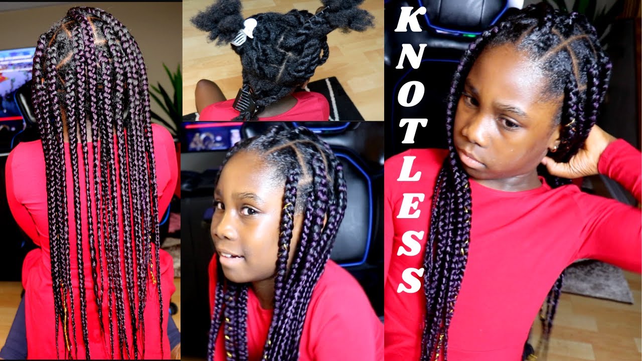 How to do Bubble Braids on Natural Hair