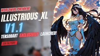 Illustrious Xl V1.1 Are Here Tensorart Exclusively Launched