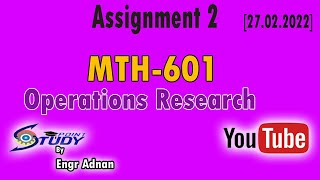 Mth601 Assignment 2 Solution fall 2021|MTH601 Assignment 2 2022 |Study Point| Last Date 27.02.2022