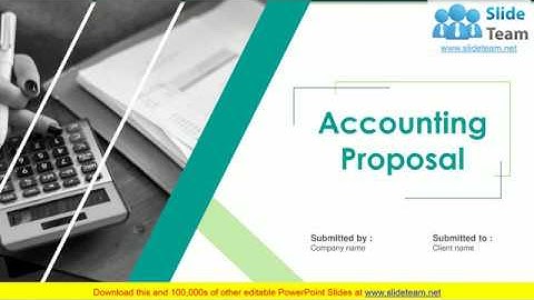 Accounting Proposal PowerPoint Presentation Slides
