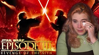FIRST time watching STAR WARS: REVENGE OF THE SITH (2005)! | Anakin, you're breaking our hearts 💔