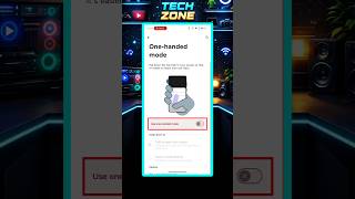 Turn ON This Android Setting NOW! 📱 | One-Handed Mode #androidtips #techzone2939 #onehandedmode