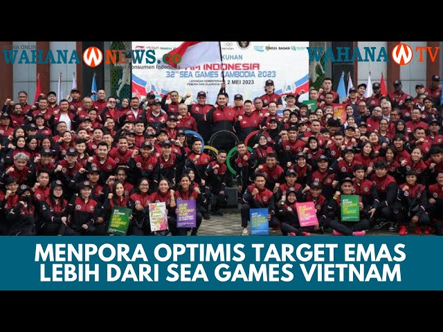 Kontingen Indonesia Siap Berjuang Maksimal di SEA Games Kamboja