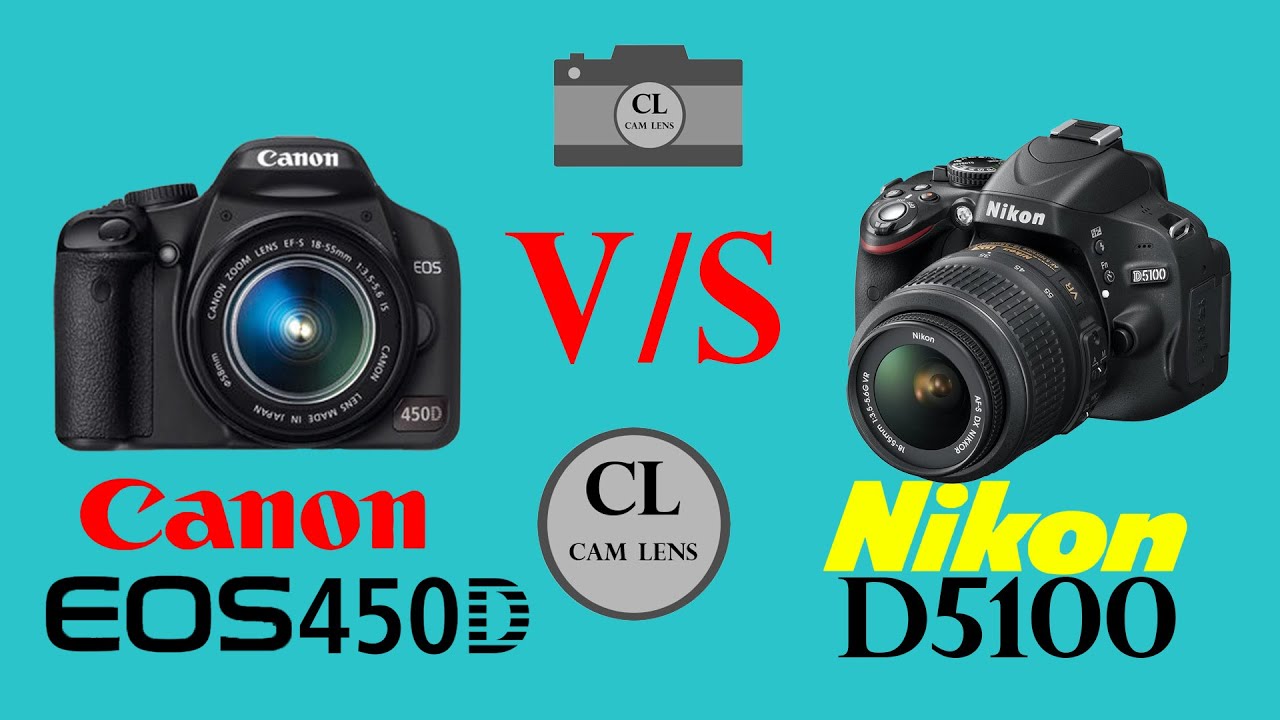 canon rebel t3i review vs nikon d5100