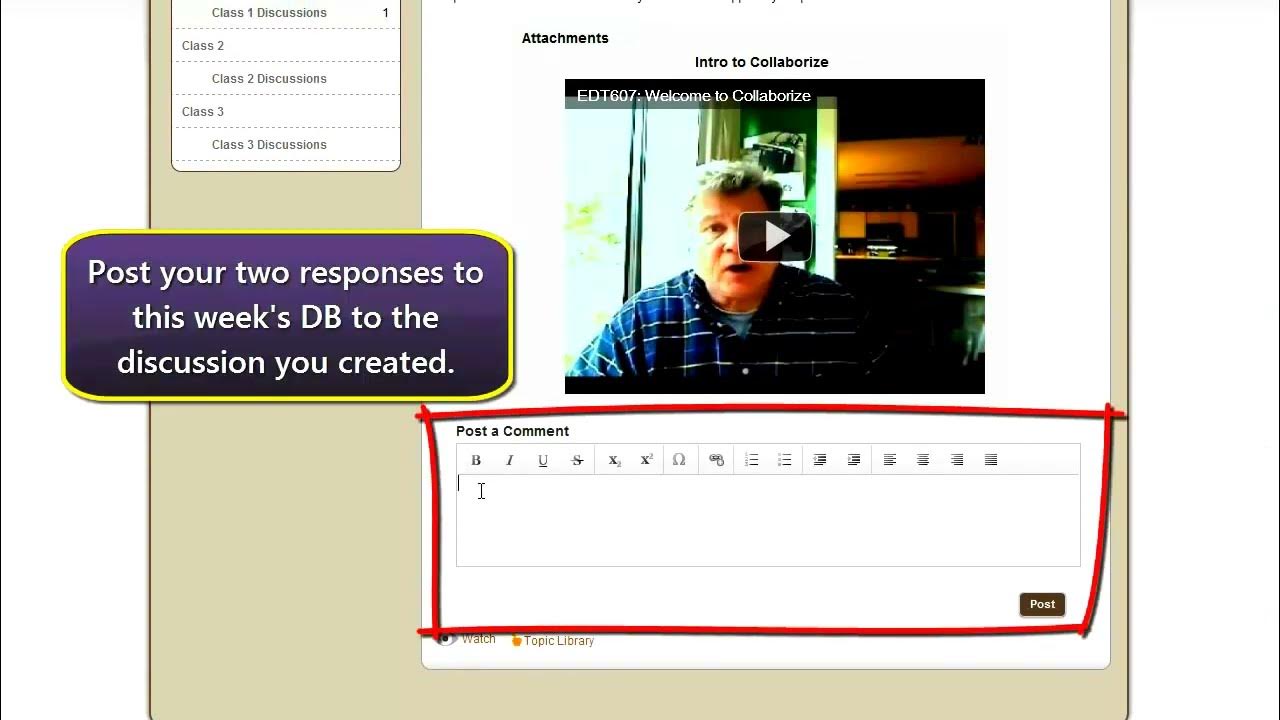 Collaborize Classroom How to Register & Set Up Your Free Discussion