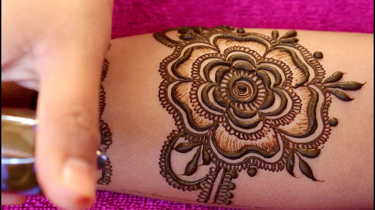 Full hand mehndi design | Simple bridal style | 2019 | - YouTube