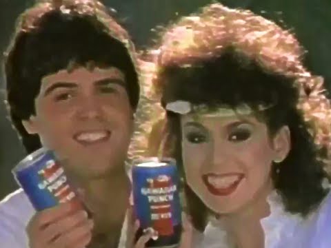 Hawaiian Punch Fruit Drink with Donny and Marie Osmond 1982 TV Commercial HD