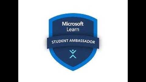 2022 | Microsoft Learn Student Ambassador |  Application Video (ACCEPTED)