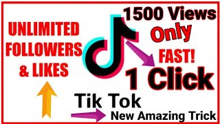 Tiktok Auto Followers Online Without Human Verification And Survey | Auto Liker Hearts Views App screenshot 3