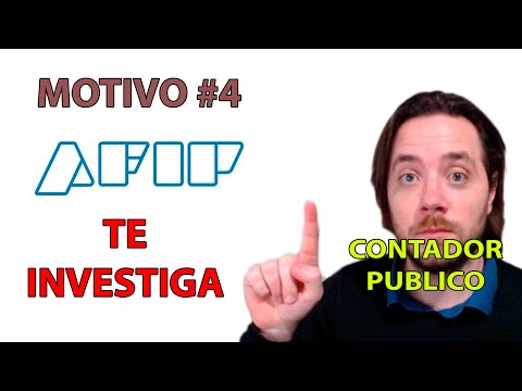 CUANDO te EMPIEZA a INVESTIGAR la AFIP 💰 GANANCIAS ANUALES ➡️ MOTIVO 4