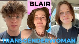 A Transformation of a handsome man turns into a beautiful transgender woman