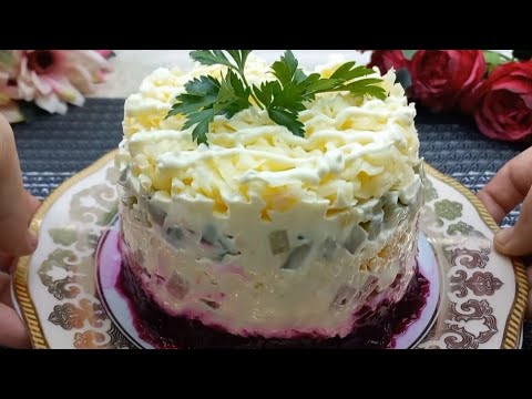 КОРОЛЕВСКИЙ САЛАТ❤'ГОСТИ В ШОКЕ ИЗ ЧЕГО ЖЕ ОН! А ВКУСНЫЙ КАКОЙ! ВЕК ЖИВИ ВЕК УЧИСЬ