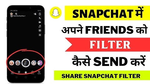 Snapchat filter kaise share kare | share snapchat filters with friends 2023