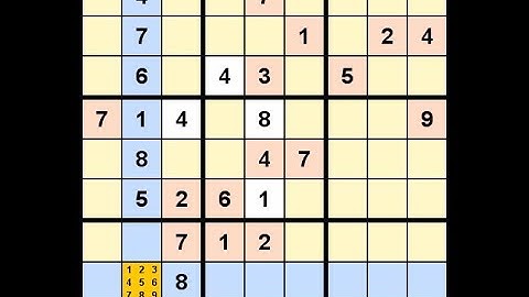 How to Solve New York Times Sudoku Hard April 8, 2020