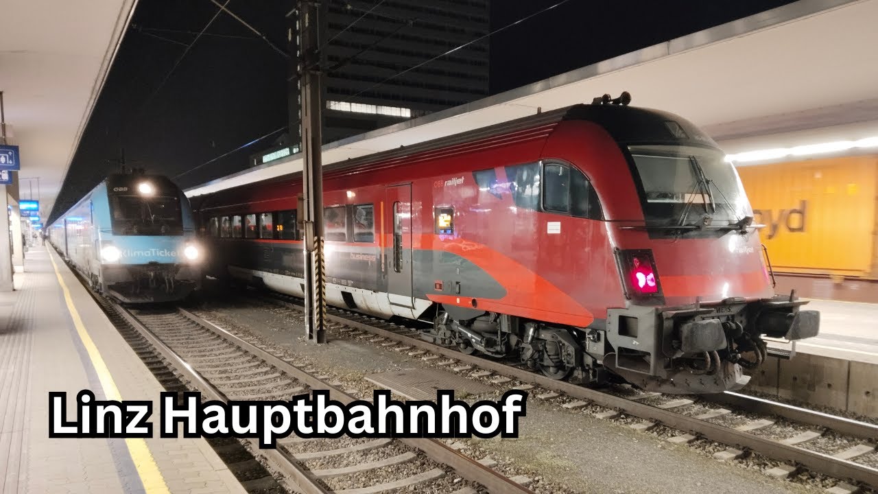 Züge Linz Hauptbahnhof | 28.03.2025 & 14.04.2025