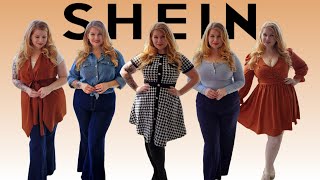 SHEIN Plus Size Fall TryOn Haul | September 2023 | #shein #sheincurve #sheinpartner