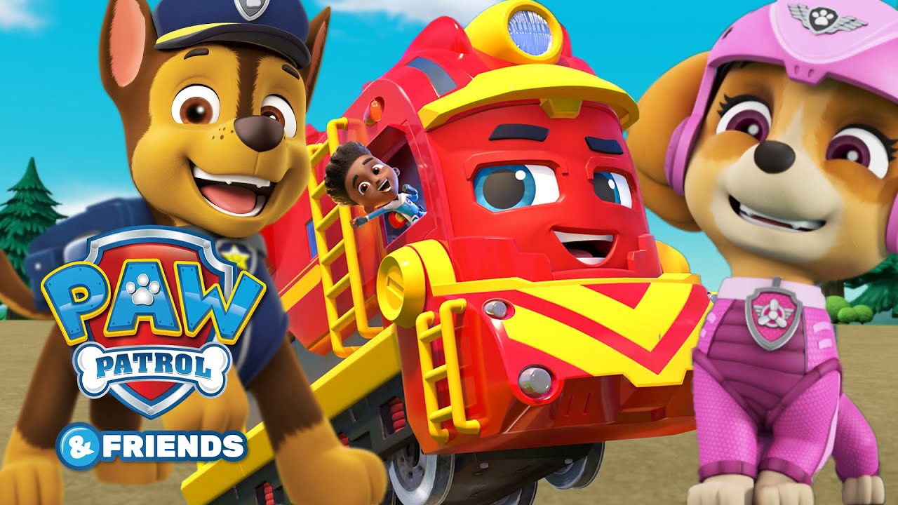 PAW Patrol and Mighty Express Episodes Cartoons for Kids Compilation 51   PAW Patrol  Friends