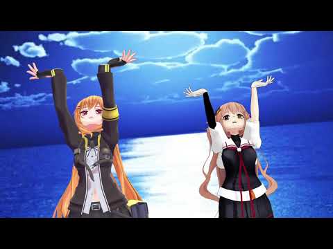 #MMD #ドルフロ #艦これ UMP9と村雨改二で妄想感傷代償連盟