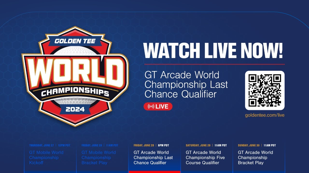 2024 Golden Tee World Championship Target Rush Last Chance Qualifier