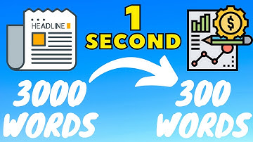 How To Summarize Long Articles Using AI [Online] For Free Under 1 Second