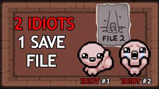 Can 2 Idiots Complete An Isaac Save File? | The Binding of Isaac Co-Op Repentance