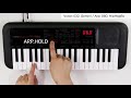 Yamaha PSS-A50: EDM sample.