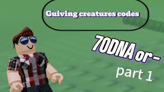 Creatures codes Part 1 (Evolve 3D (Alpha)