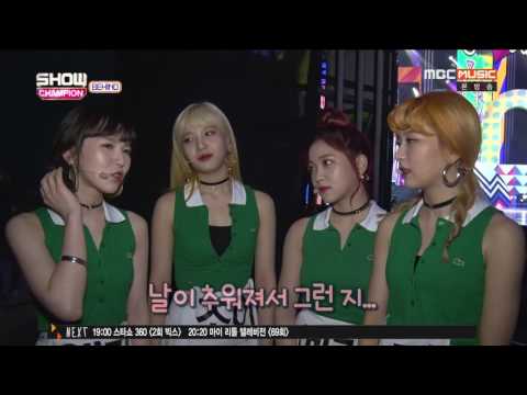 160927 MBC MUSIC Show Champion Behind E22 - Red Velvet Cut