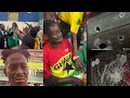 Ghana Fans Crying After Being Eliminated From AFCON, Journalists Insult Players, Buses Destroyed