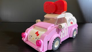8 Minutes Satisfying Unboxing Hello Kitty Smart Refrigerator Car | ASMR