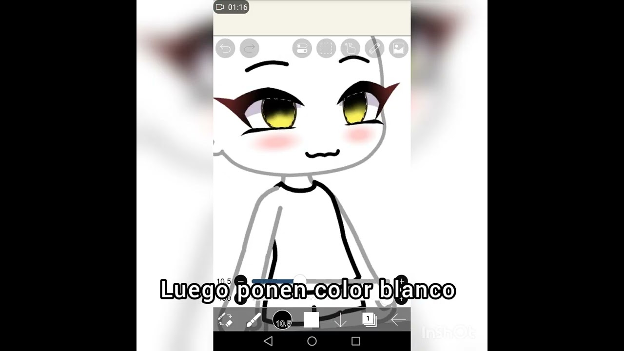 Como editar ojos 👁👄👁Gacha life] [~Para Principiantes