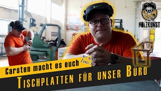 Tischplatten so weit das Auge sieht / Tischgestelle in verschiedenen Variationen