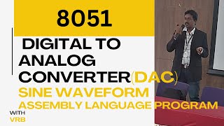 How to Generate Sine Wave Using 8051 Microcontroller (Assembly Program)