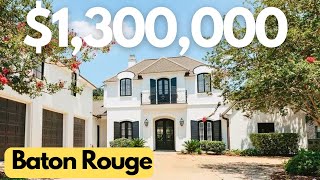 Come Tour this 1 3 Million Baton Rouge Custom Home