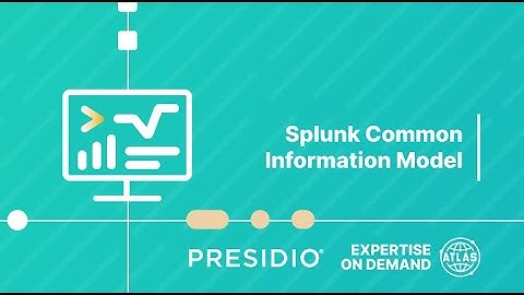 Splunk Common Information Model