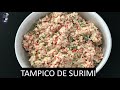 Cómo preparar tampico de surimi para sushi