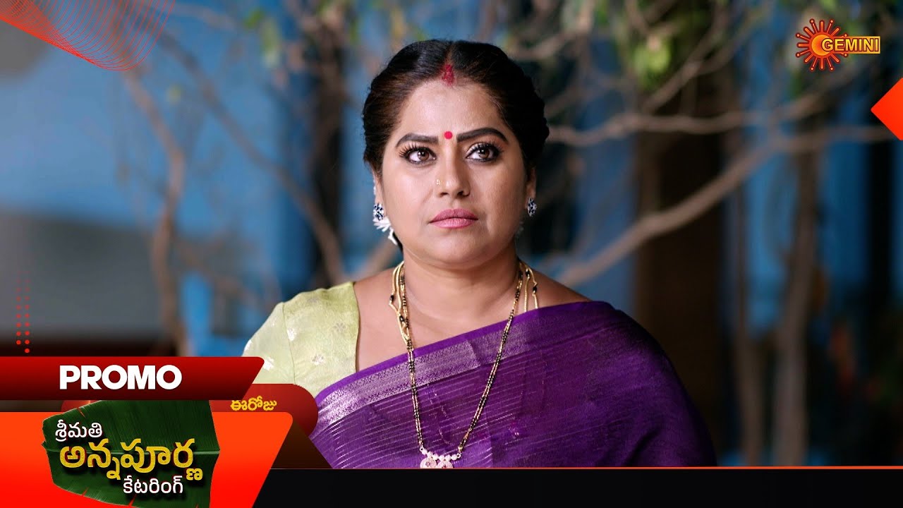 Srimati Annapurna Catering - Promo | 10 Mar 2026 | Telugu Serial | Gemini TV