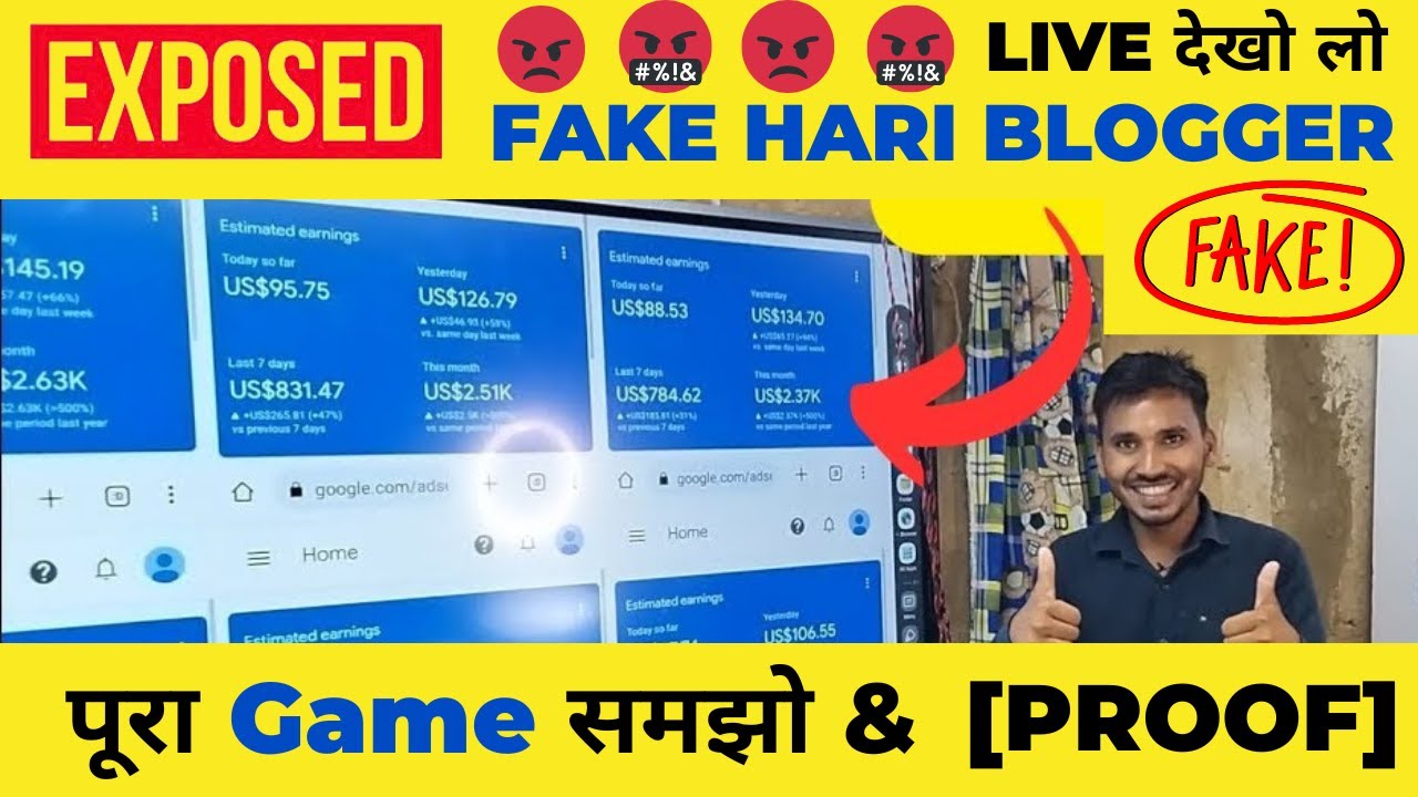 1000 Day Hari Blogger Fake Earning Fake Website 1000-day-hari-blogger-fake-earning-fake-website