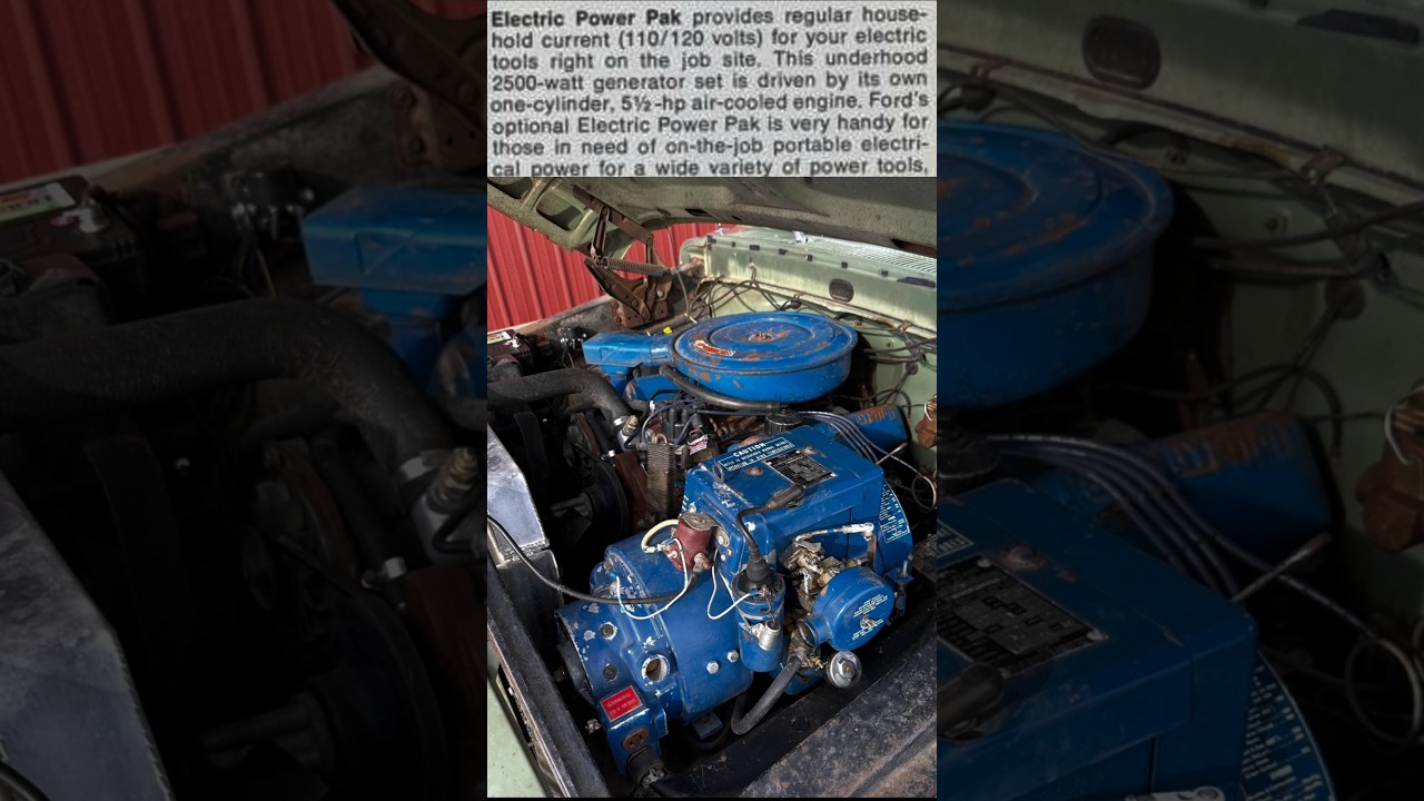 When Ford Put Gas Generators in Pickup Trucks