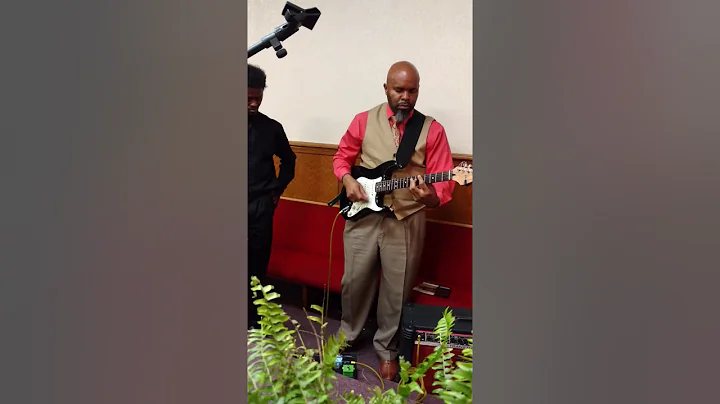 Samuel Croff Playing His Guitar 06252017