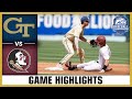 Georgia Tech vs. Florida State Game Highlight | 2024 ACC Championship (Pool Play)