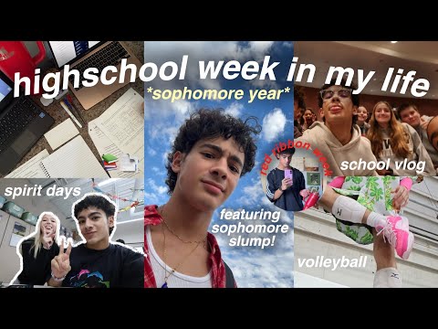 Highschool Week In My Life Vlog | Red Ribbon Week, Productive Days, Friends, + Volleyball