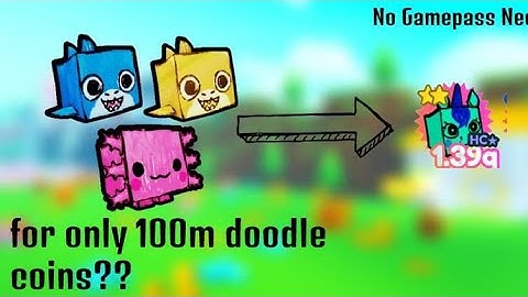 Best Way To Get Rainbow Doodle Unicorns Best Fusing Methods| Pet Simulator X