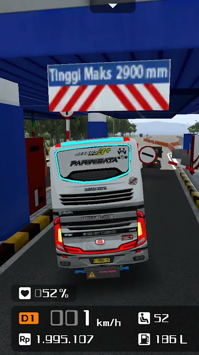 BASURI KIDS PANDA โผ๏ธโผ๏ธ Ayo Sini, Digigit Pintu Tol ๐คฃ #basuri #bus #busmania #bussid #viral
