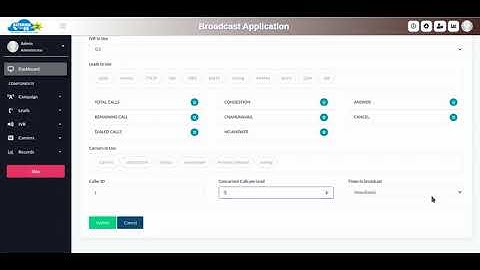 Demo of Voice Broadcasting Software