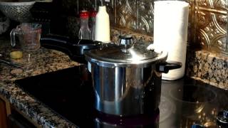 Outside the box - whole chicken in a pressure cooker